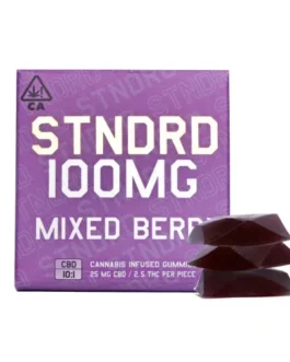 STNDRD Infused 10:1 CBD Gummies 100mg