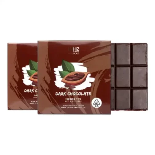Whiz Edibles Dark Chocolate Bar