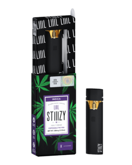 STIIIZY INDICA DISPOSABLE THC PEN HALF GRAM (500 mg) WHITE RASBERRY