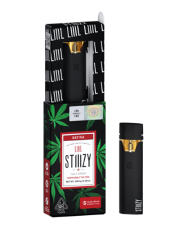 STIIIZY SATIVA DISPOSABLE THC PEN HALF GRAM (500 mg) BLUE DREAM
