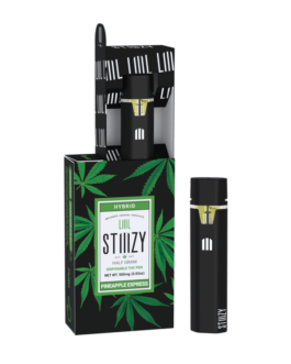 STIIIZY SATIVA DISPOSABLE THC PEN HALF GRAM (500 mg) PINEAPPLE EXPRESS