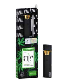 STIIIZY SATIVA DISPOSABLE THC PEN HALF GRAM (500 mg) STRAWNANA