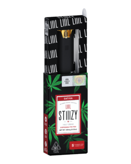 STIIIZY SATIVA DISPOSABLE THC PEN STRAWBERRY COUGH HALF GRAM (500 mg)