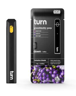 TURN DISPOSABLE | Granddaddy Purp (indica) – 1Gram
