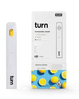 TURN DISPOSABLE | Lemonade Stand (sativa) – 1Gram