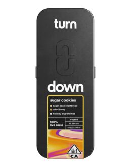 TURN DISPOSABLE | Sugar Cookies Strain .5g Live Resin