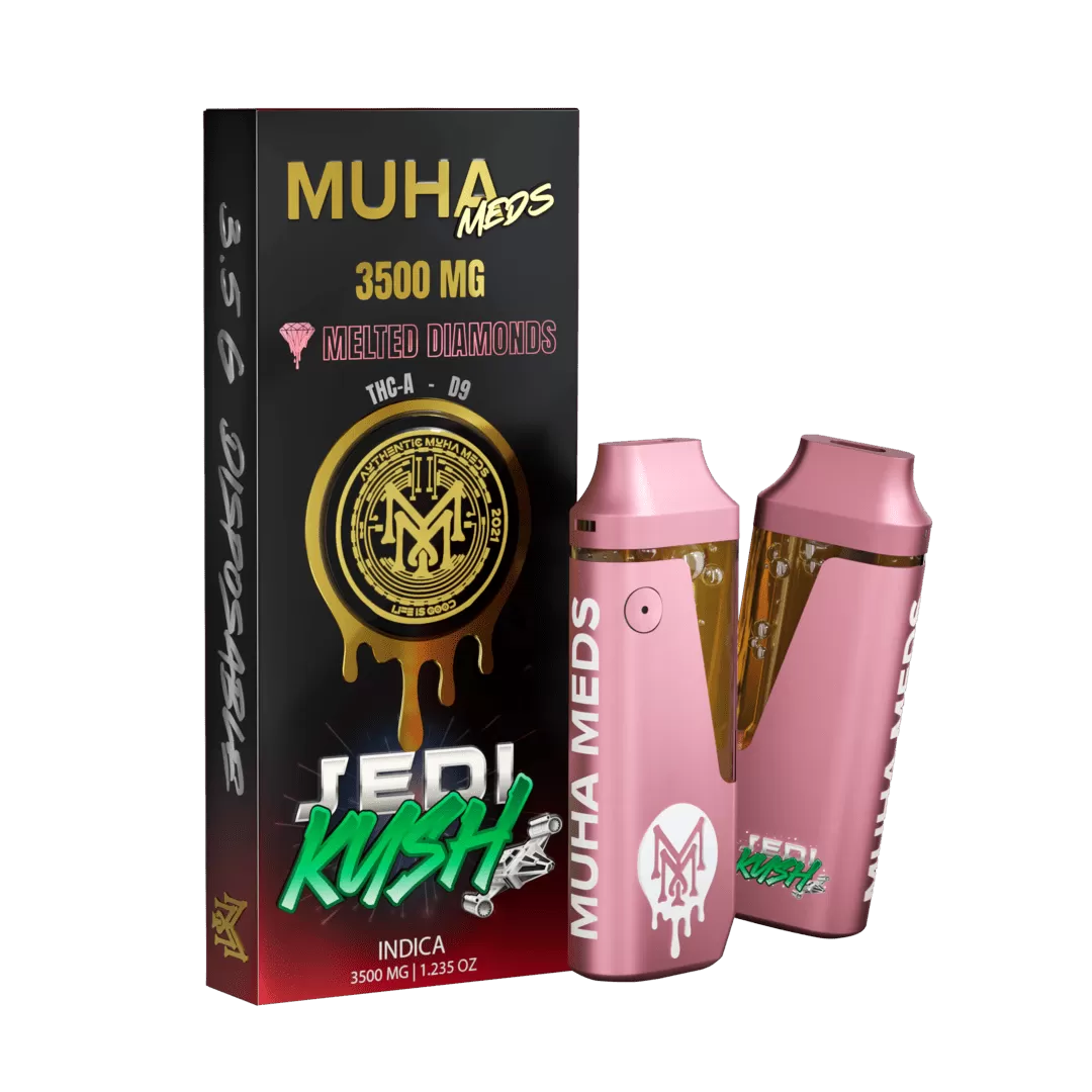 MUHA MEDS JEDI KUSH 3500 MG DISPOSABLE| INDICA - Image 4