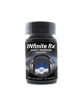 INfinite Rx Party Poppers Macrodosing Mushrooms Capsules