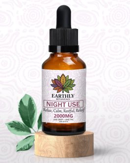 Earthly Botanicals | Night Use Indica | 2000mg THC