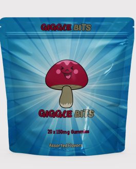 GIGGLE BITS Magic Mushroom Infused Gummies Edibles