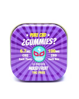 ¿GUMMIES? | MIXED FRUIT ¿GUMMIES? | 100MG CBD
