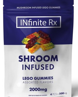 INfinite Rx Shroom Infused Block Gummies Edibles 2000mg
